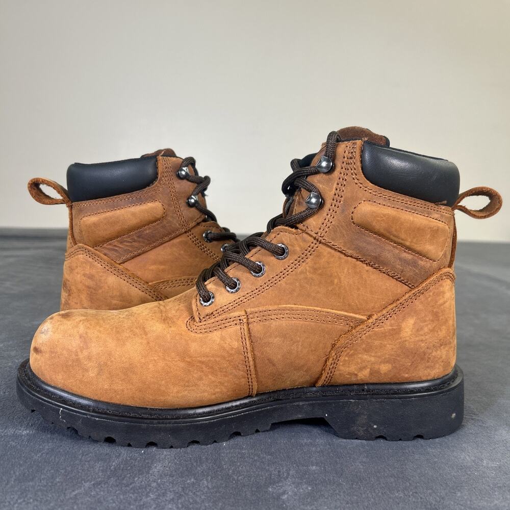 Wolverine Floorhand Insulated Steel-Toe Women's 10W Brown Work Boots W221025 - Picture 8 of 13